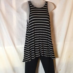 Knit Split Back Tunic